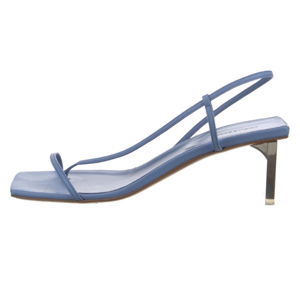 ARIELLE BARON - Leather Slingback Sandals
